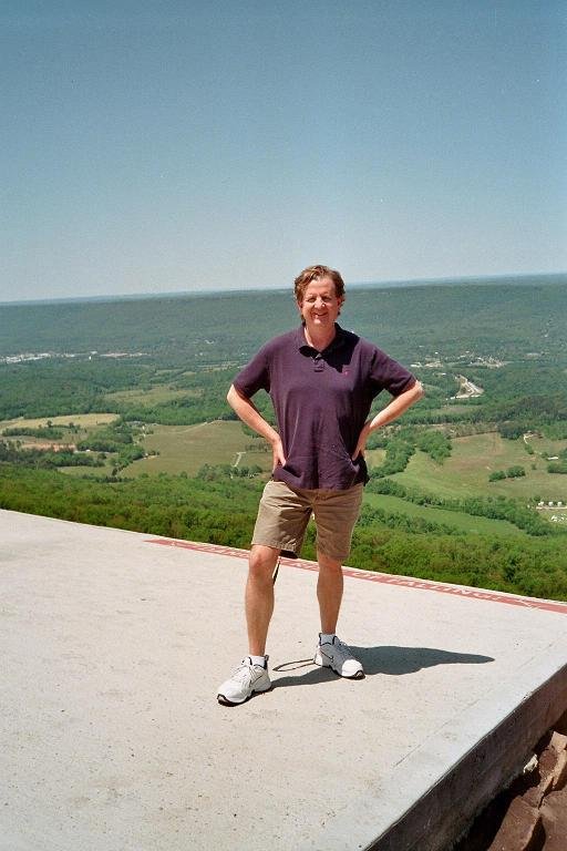 2.31 John on Lookout Mountain Hang Gliding Spot