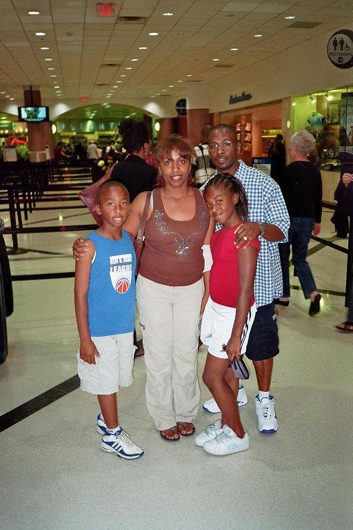 3.22 Rose Barry Tonija and Darius at the airport